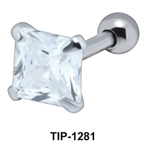 Square Cut Upper Ear Piercing TIP-1281