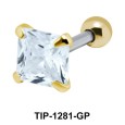 Square Cut Upper Ear Piercing TIP-1281