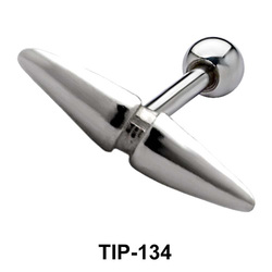 Dual Knife Shaped Helix Piercing TIP-134