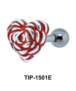 Heart Shaped Ear Piercing TIP-1501E 