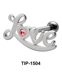 Love with Stone Hip Upper Ear TIP-1504