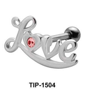 Love with Stone Hip Upper Ear TIP-1504