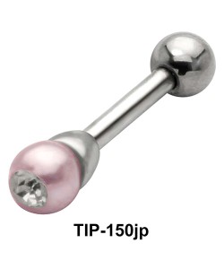 Pearl Stone Helix Ear Piercing TIP-150jp