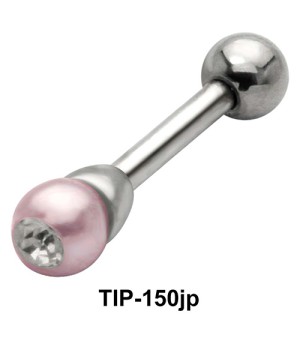 Pearl Stone Helix Ear Piercing TIP-150jp