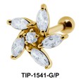 Flower Shaped Ear Piercing TIP-1541 