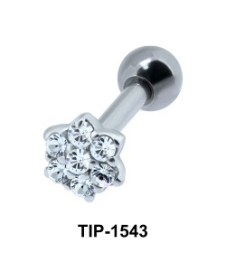 Flower Shaped Ear Piercing TIP-1543 