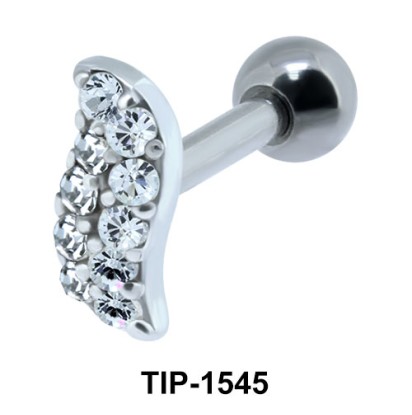 Wave Shaped Ear Piercing TIP-1545 