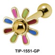 Multicolored Groove Ball Attachment TIP-1551