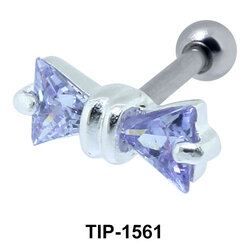 Bow Stone Piercing Helix Mix TIP-1561
