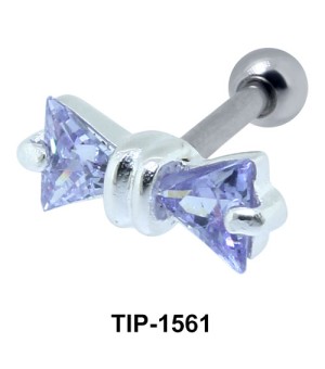 Bow Stone Piercing Helix Mix TIP-1561