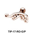 Lace Design Helix Ear Piercing TIP-17