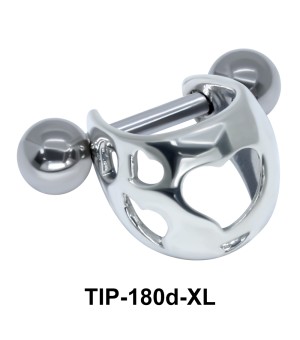 Hearts Upper Ear Piercing TIP-180d-XL