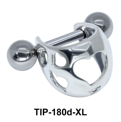 Hearts Upper Ear Piercing TIP-180d-XL