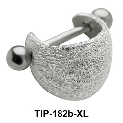 Shimmering Fatty Upper Ear Cartilage Shields TIP-182b-XL