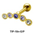 Multi Stone Helix Ear Piercing TIP-18n