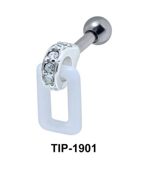 Ceramic Helix Ear Piercing TIP-1901