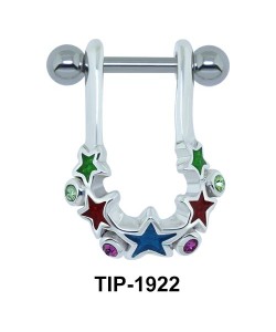 Colorful Star Ear Piercing Shields TIP-1922