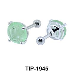 Fancy Color Stone Helix Ear Piercing TIP-1945