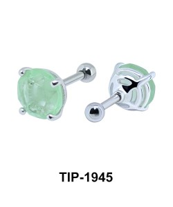 Fancy Color Stone Helix Ear Piercing TIP-1945