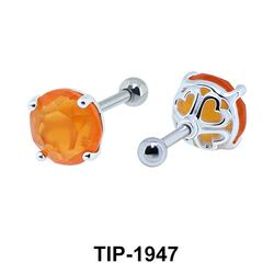 Fancy Color Stone Helix Ear Piercing TIP-1947