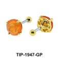 Fancy Color Stone Helix Ear Piercing TIP-1947