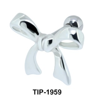 Bow Helix Ear Piercing TIP-1959