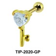 Heart Key Helix Ear Piercing TIP-2020