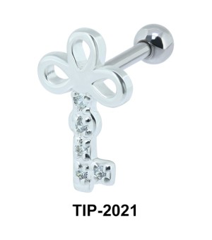 Flower Key Helix Ear Piercing TIP-2021