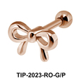 Bow Shaped Helix Ear Piercing TIP-2023
