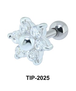 Flower Helix Ear Piercing TIP-2025