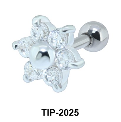 Flower Helix Ear Piercing TIP-2025