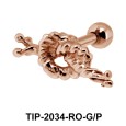 Knot Underwater Helix Ear TIP-2034