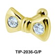 Bow Shaped Helix Ear Piercing  TIP-2036