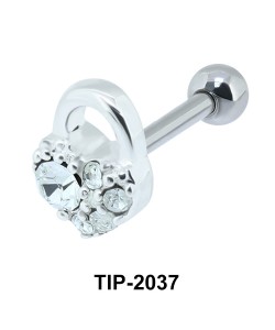 Heart Lock Helix Ear Piercing TIP-2037