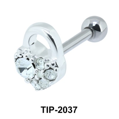 Heart Lock Helix Ear Piercing TIP-2037