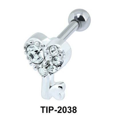 Heart Lock Helix Ear Piercing TIP-2038