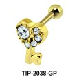 Heart Lock Helix Ear Piercing TIP-2038