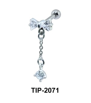 Dangling Helix Ear Piercing Romantic Line TIP-2071