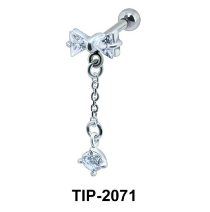 Dangling Helix Ear Piercing Romantic Line TIP-2071