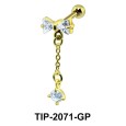 Dangling Helix Ear Piercing Romantic Line TIP-2071