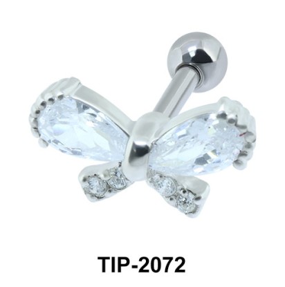 Bow Helix Ear Piercing TIP-2072