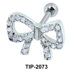 Bow Helix Ear Piercing Romantic Line TIP-2073
