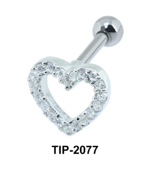 Heart Helix Ear Piercing TIP-2077