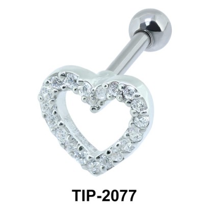 Heart Helix Ear Piercing TIP-2077