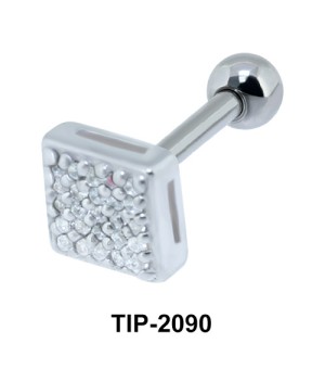Diamond Shaped Helix Ear Piercing TIP-2090
