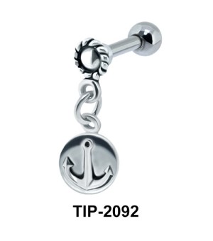 Ring n Anchor Helix Ear Piercing TIP-2092
