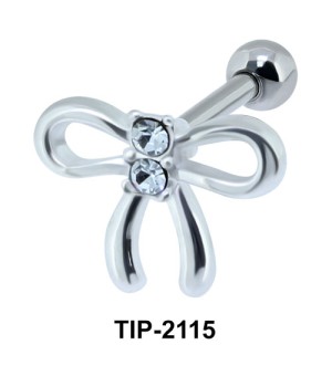 Ribbon n Bow Helix Ear TIP-2115