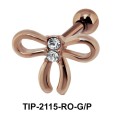 Ribbon n Bow Helix Ear TIP-2115