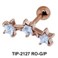 Triple Stars Helix Ear Piercing TIP-2127