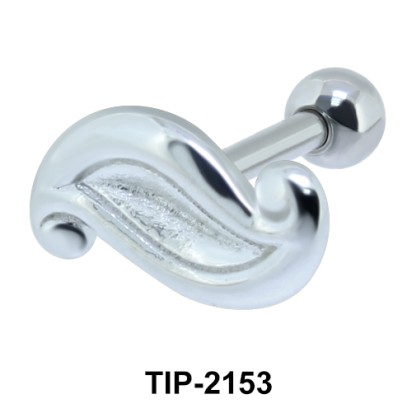 Flowy Design Helix Ear Piercing Leave TIP-2153